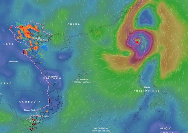Bão số 5 không có khả năng ảnh hưởng đến vùng ven biển và đất liền nước ta - Ảnh 1.